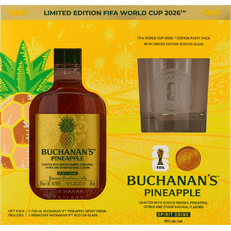 Buchanans Pineapple with FIFA Glass