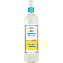 Saturday Social Fresh Lemon Vodka