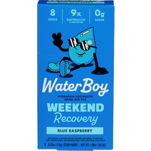 Waterboy Weekend Recovery Blue Raspberry 8 pack