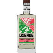Cruzados Candied Strawberry and Basil Tequila