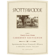 Spottswoode Cabernet Napa