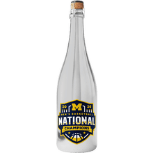 Michigan 2026 Men's Basketball National Champions Logo Silver Bubbly