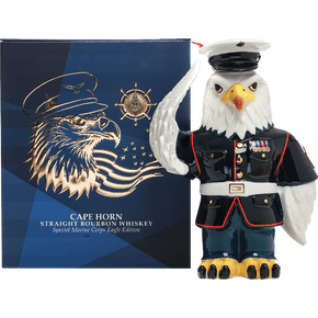 Cape Horn Special Marine Corps Eagle Straight Bourbon Whiskey