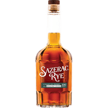 Sazerac 6 Year Rye 100 Proof Whiskey