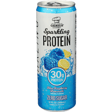 Genius Gourmet Sparkling Protein Blue Raspberry Lemonade