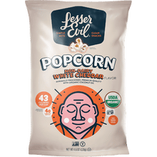 Lesser Evil White Cheddar Popcorn