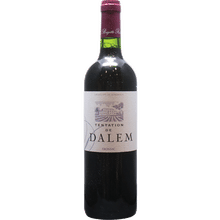 Tentation de Dalem Fronsac Bordeaux