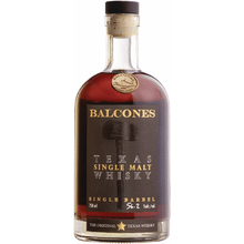 Balcones Single Malt Whiskey Barrel Select