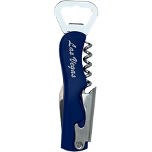 Las Vegas Wine Bottle Opener -Blue