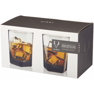 Viski - Smoke Double Old Fashion Glasses