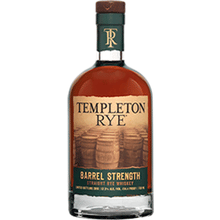 Templeton Barrel Strength Rye Whiskey