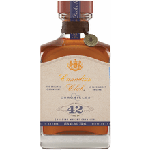 Canadian Club Chronicles 42 Year Whisky