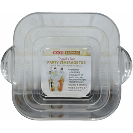 Clear Square Ice Bucket