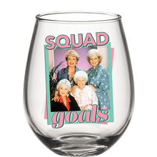 Golden Girls - Stemless Wine Glass