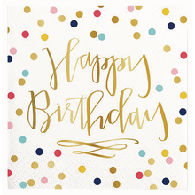Napkin - Happy Birthday