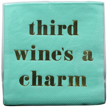 Napkin - Third Wines Charm