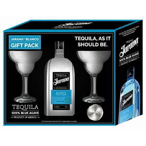 Jarana Blanco Tequila Gift Set