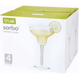 True - Sorbo Margarita Glasses 4pk