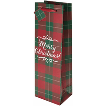 DNU Gift Bag - Holiday Plaid