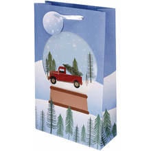 Gift Bag 2Btl - Winter Snowglobe