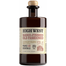 High West Old Fashioned Barrel Finished Cocktail