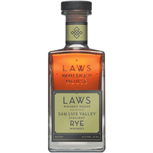Laws Whiskey House San Luis Valley Straight Rye Whiskey