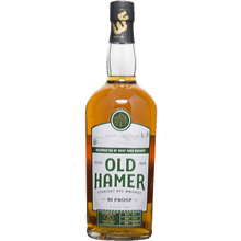 Old Hamer 90 Proof Straight Rye Whiskey