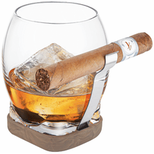 Final Touch Whiskey Cigar Glass