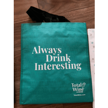 Reusable 6 Bottle Bag - Wine Down/Drink Beer