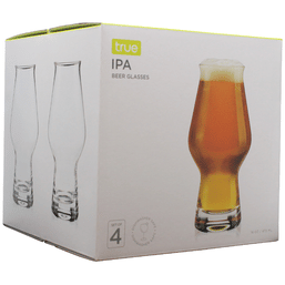 True - IPA Beer Glasses 4pk
