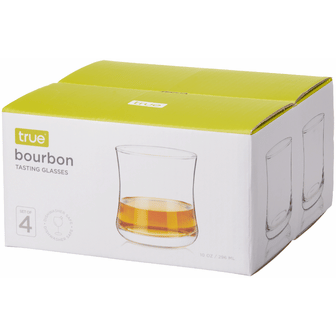 True - Bourbon Glasses 4pk