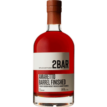 2Bar Amaretto Barrel Finished Straight Bourbon Whiskey