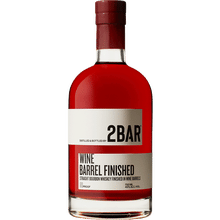 2Bar Wine Barrel Finished Straight Bourbon Whiskey