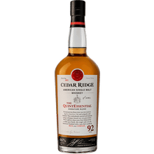 Cedar Ridge The Quintessential American Single Malt Whiskey