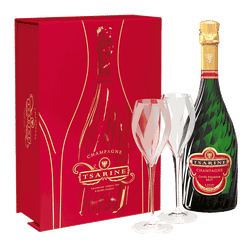 Tsarine Brut Premium Gift w/ 2 Glasses