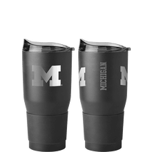 University of Michigan - 30oz Black Tumbler
