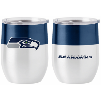 Seattle Seahawks - 16oz Stainless Stemless Wine Glass