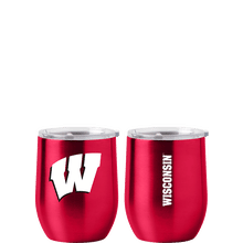 University of Wisconsin - 16oz Stainless Stemless Wine Glass
