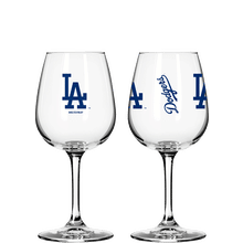 Los Angeles Dodgers 12oz Gameday Stemmed Wine Glass