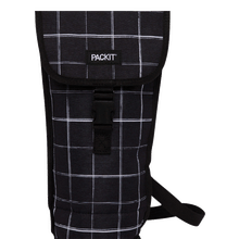 Freezable Wine Bag Black Grid