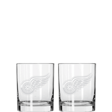 Detroit Red Wings 14oz Frost Rocks Glass