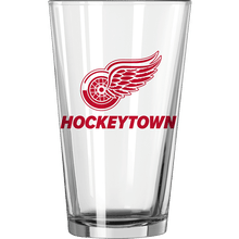 Detroit Red Wings 16oz Slogan Pint Glass