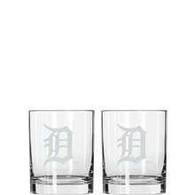 Detroit Tigers 14oz Frost Rocks Glass