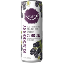 Wyld Sparkling CBD Blackberry