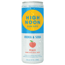 High Noon Vodka Seltzer Peach