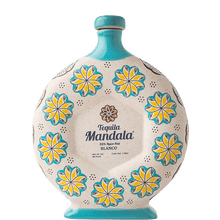 Mandala Blanco Tequila Ceramic Bottle