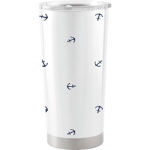 Anchor Pattern 20oz Stainless Steel Tumbler