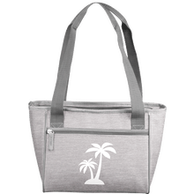 Palm Tree Pattern 16 Can Cooler Tote