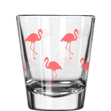 Flamingo Pattern -2oz Shot Glass