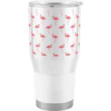 Flamingo Pattern 30oz Stainless Steel Tumbler